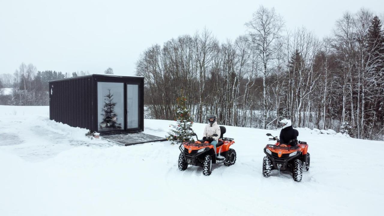 Unique Tiny House Getaway In The Nature - Kensho Puugi ภายนอก รูปภาพ